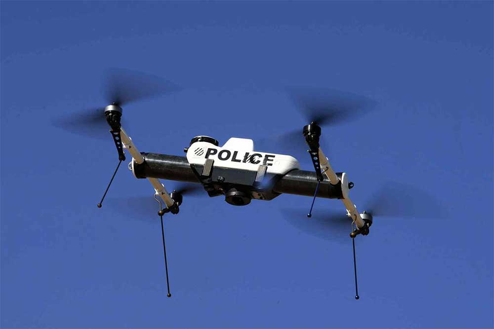 Juiz sugere uso de drones pela polícia para auxiliar no combate ao crime no estado