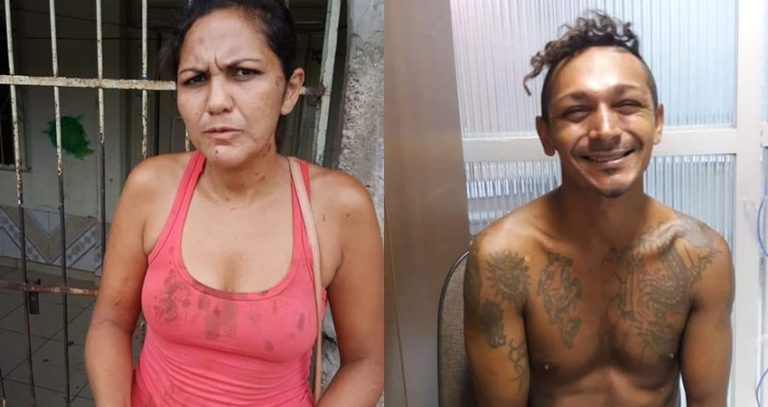 Casal é preso após esfaquear idoso de 71 anos para roubar TV no Nova Estação