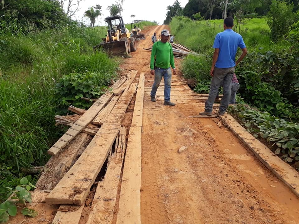 Prefeitura de Brasileia intensifica construção de pontes na área rural