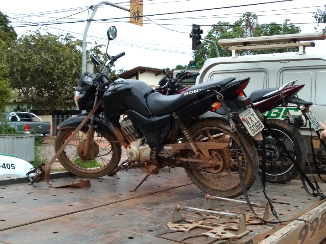 Menores são apreendidos com motocicletas roubadas durante ação da Polícia Militar
