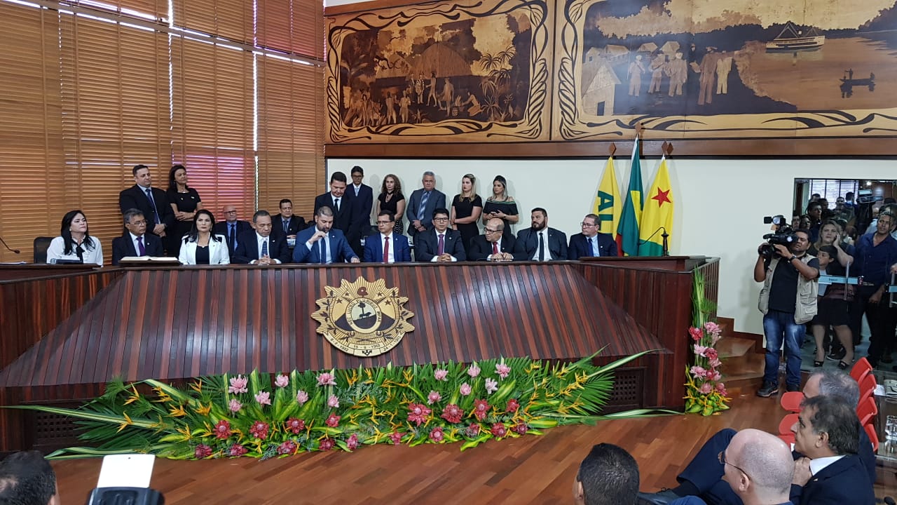Com chapa única, deputados elegem Nicolau Júnior presidente da Assembleia Legislativa do Acre