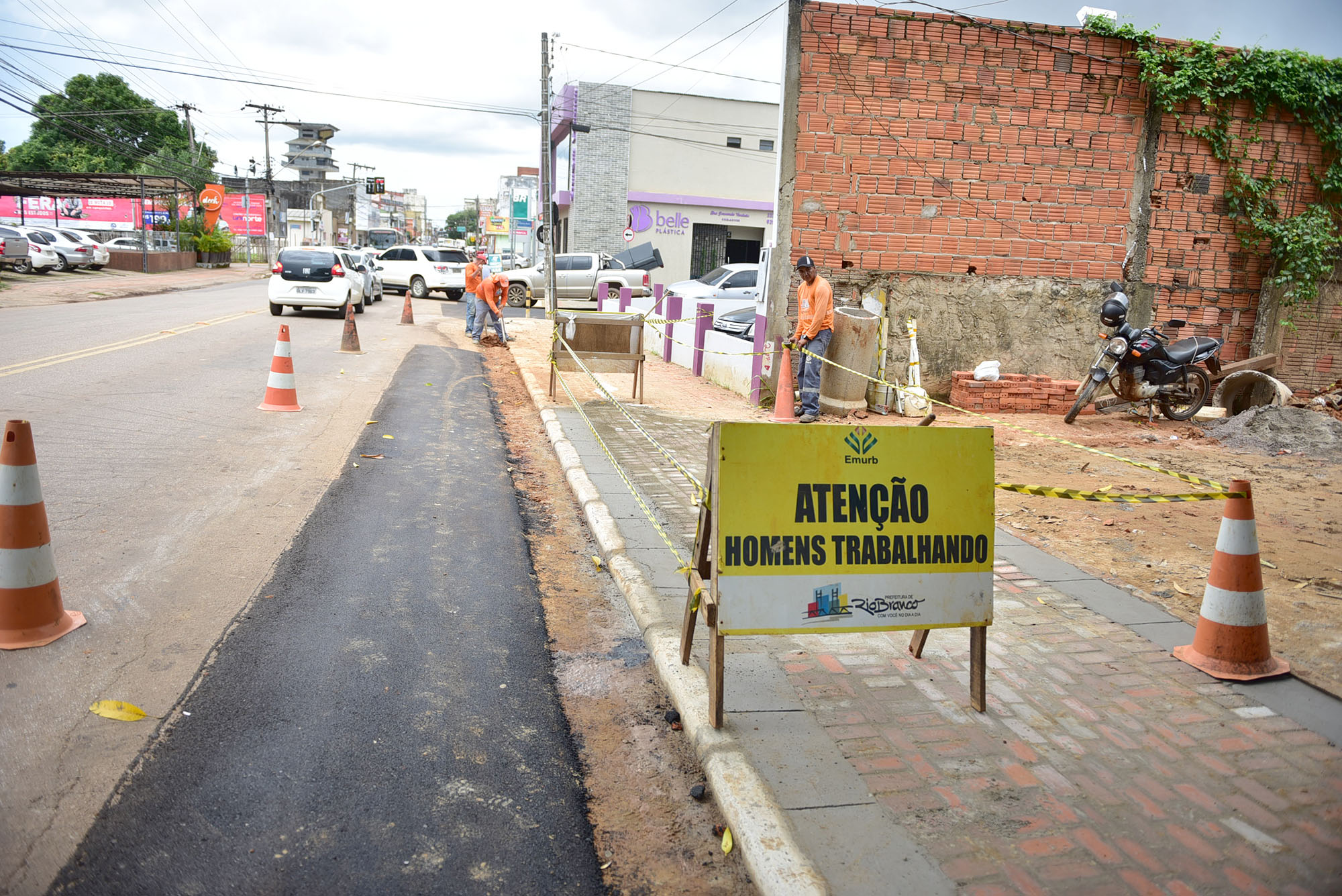 Prefeitura de Rio Branco conclui intervenção na rede de drenagem na Avenida Getúlio Vargas