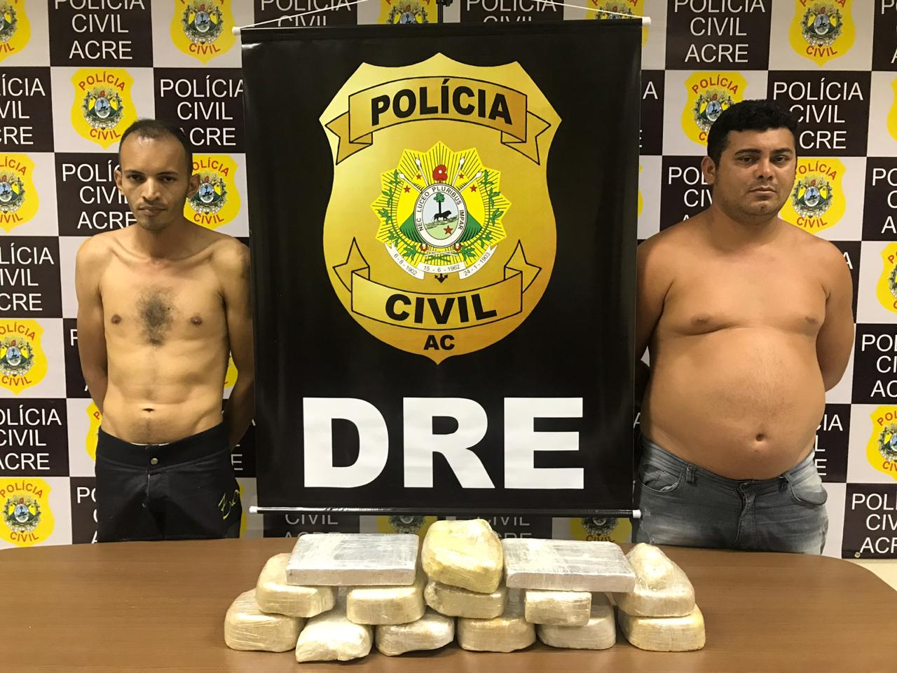 Polícia apreende 14 kg de cocaína no Santa Inês e prende duas pessoas; prejuízo é de R$ 300 mil ao tráfico