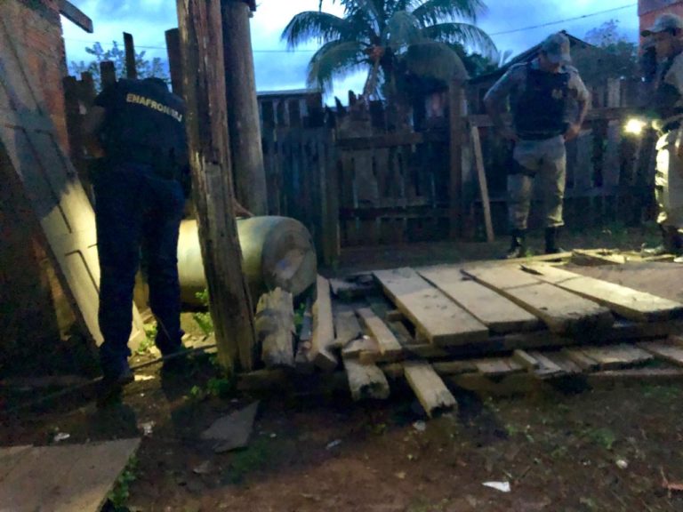 Em ação integrada, polícias Civil e Militar dão cumprimento a mandados judiciais no interior