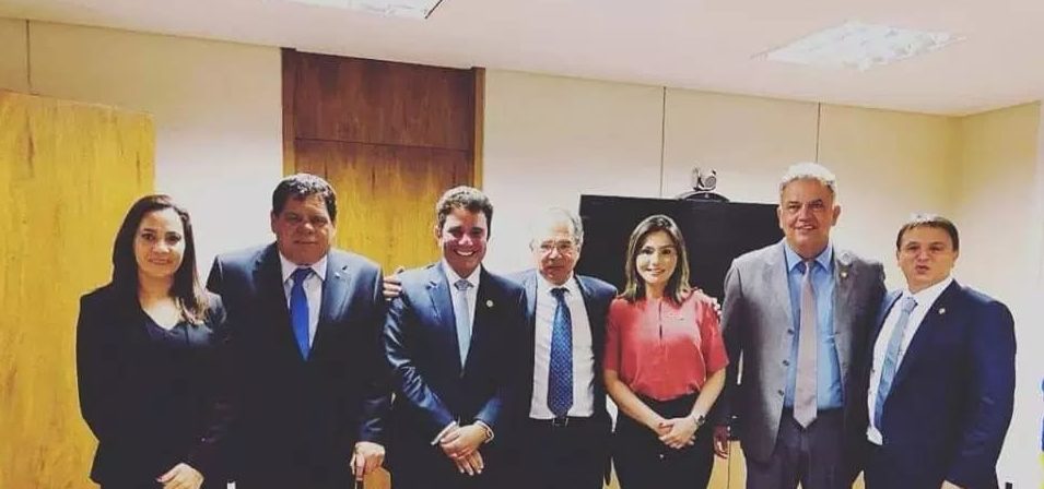 Em Brasília, Gladson Cameli pede socorro ao ministro da Economia, Paulo Guedes