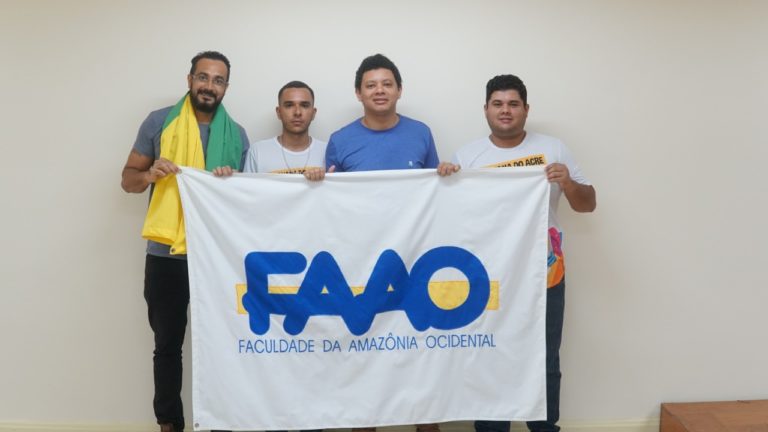 Professor e alunos da FAAO representam o Acre em um dos maiores eventos de tecnologia do mundo