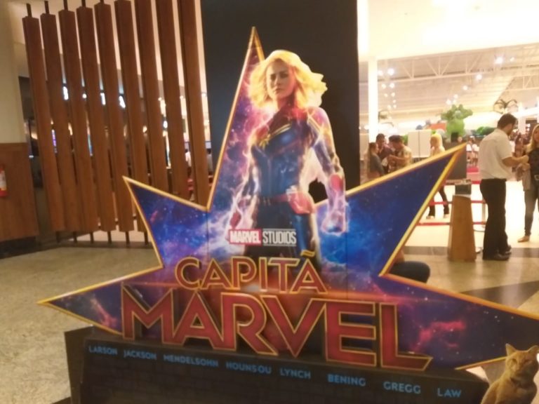 “Capitã Marvel” atrai milhares de fãs nos primeiros dias de exibição no Via Verde Shopping