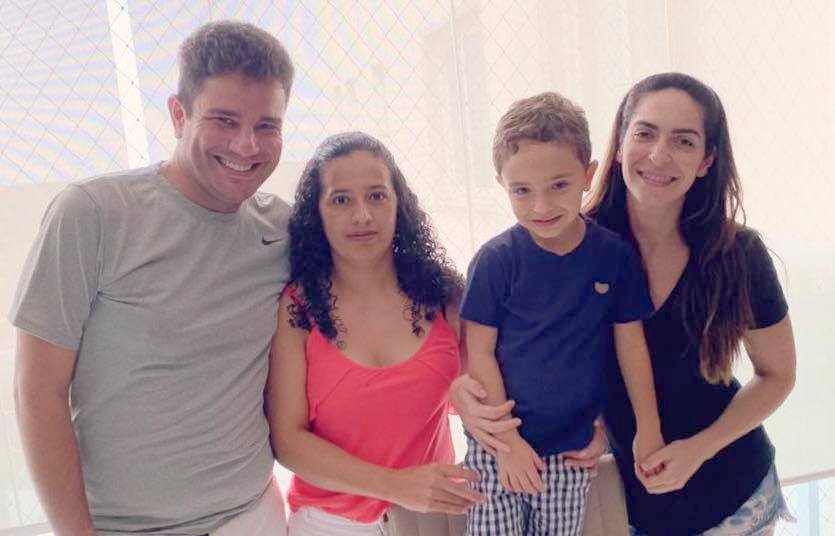 Governador e primeira-dama comemoram aniversário da babá de Guiherme; “Ela é especial”
