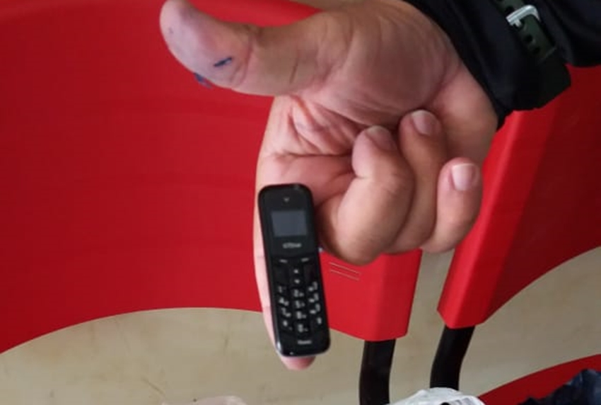 Mulher é presa ao tentar entrar com celular nas partes íntimas em presídio de Sena