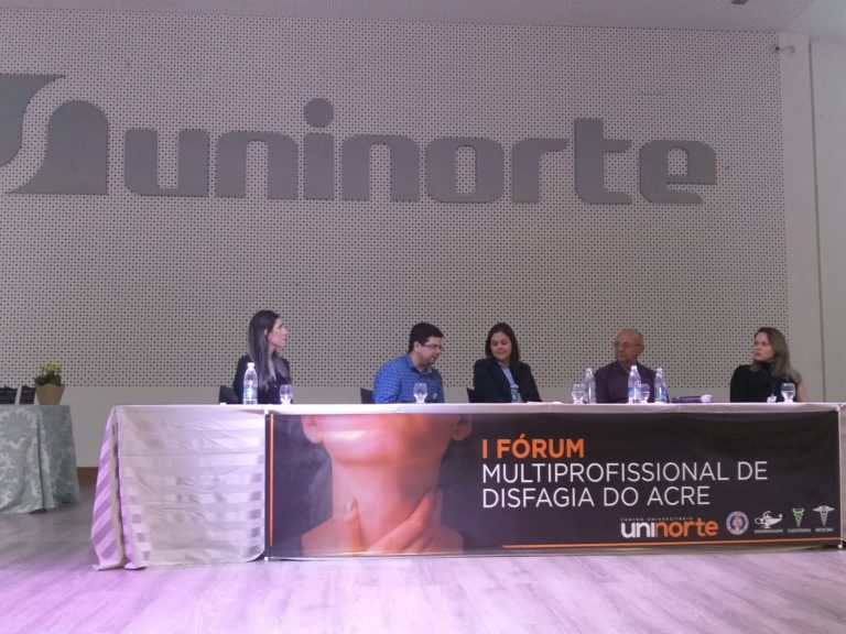 I Fórum Multiprofissional de Disfagia reúne estudantes no auditório da Uninorte