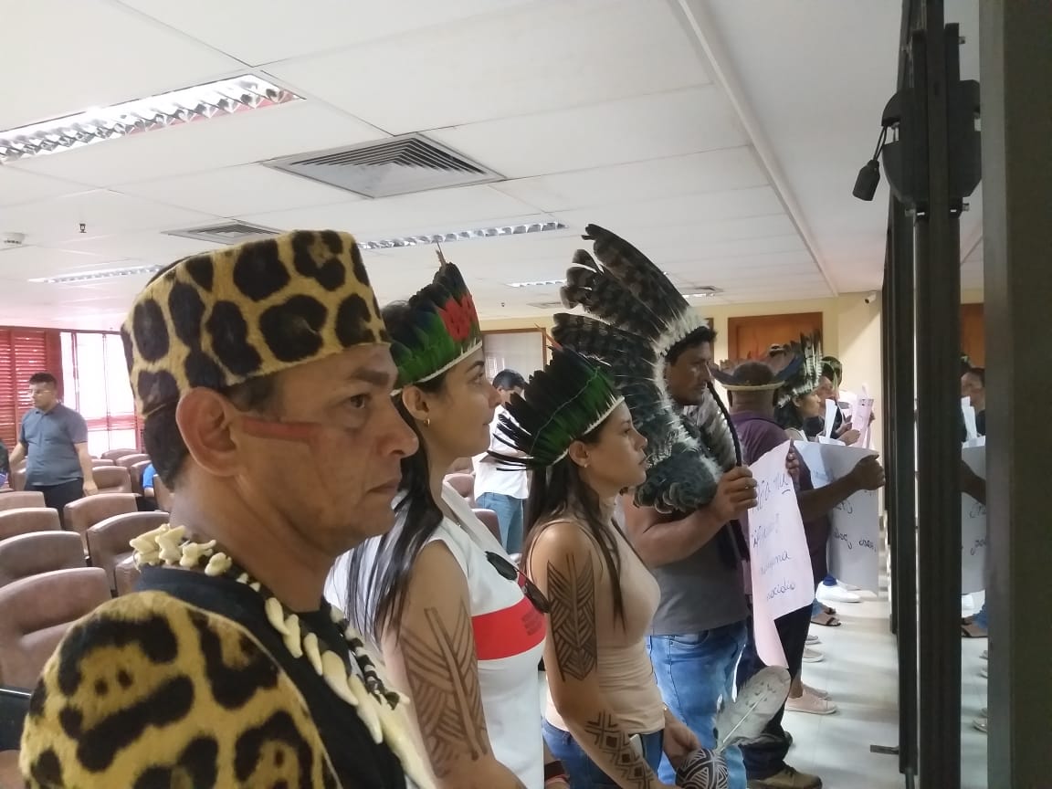 Índios vão a Aleac pedir apoio contra extinção da Secretaria Especial de Saúde Indígena