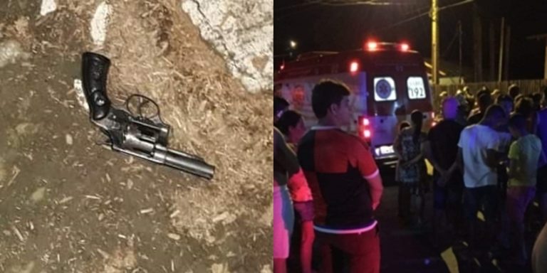 Após trocar tiros com assaltantes, polícia apreende arma e recupera veículo em Cruzeiro do Sul