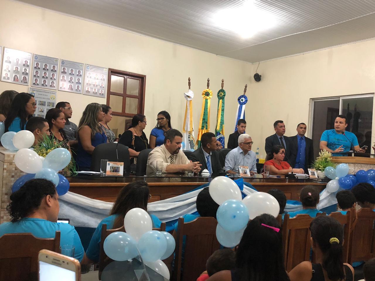 Governo participa de sessão solene em defesa de autistas no Bujari