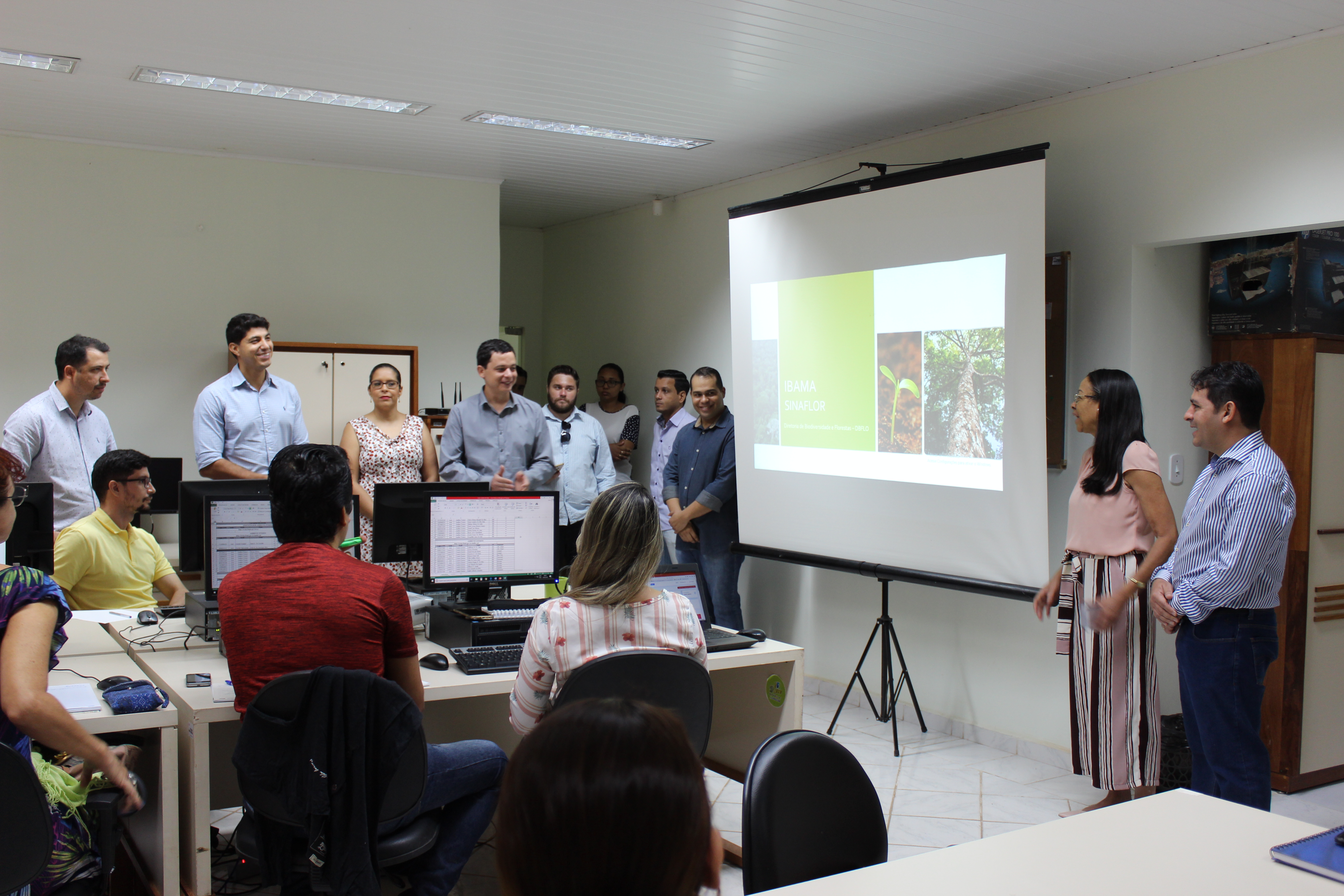 Meio Ambiente recebe capacitação sobre o Sistema de Controle da Origem dos Produtos Florestais