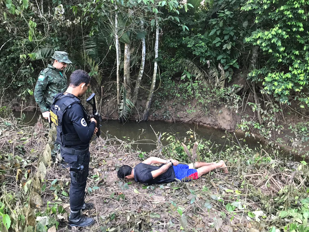 Em Cruzeiro do Sul, ação policial prende em flagrante homicida que aterrorizava moradores da área rural