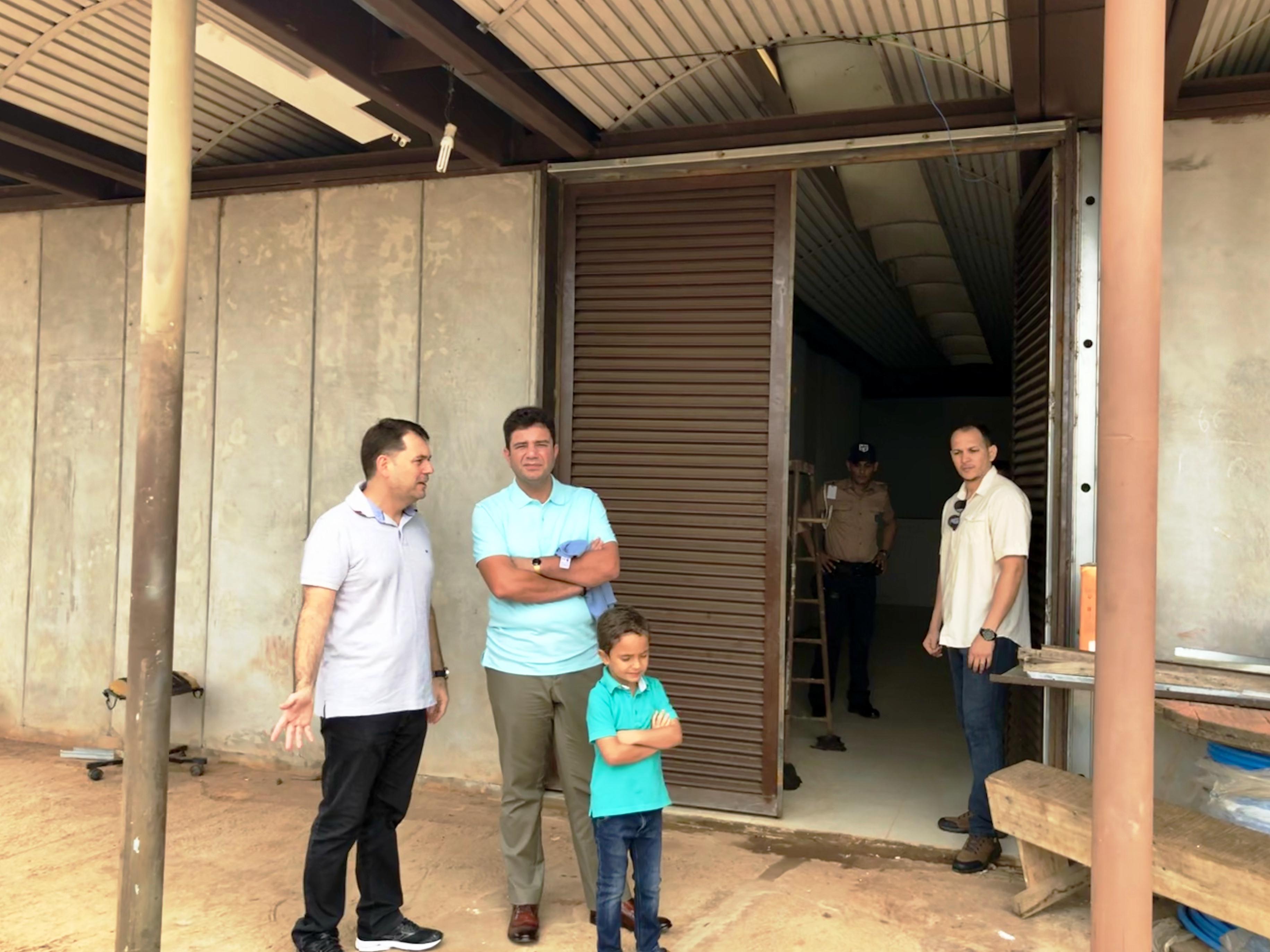 Governador Gladson Cameli e secretário Alysson Bestene visitam Into