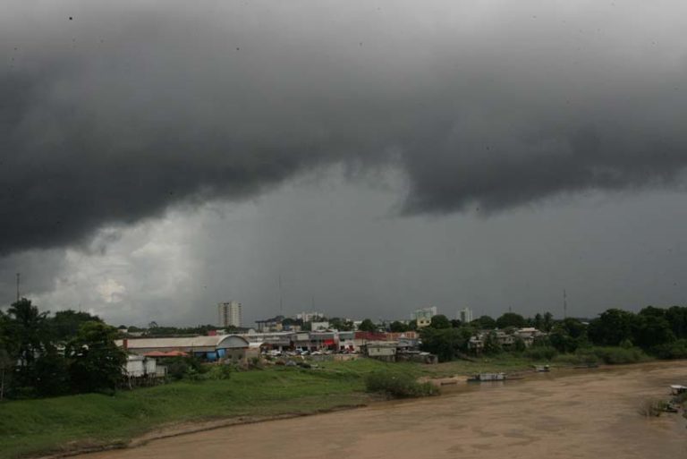 Instabilidade continua nesta terça-feira e Sipam alerta para possíveis temporais no Acre