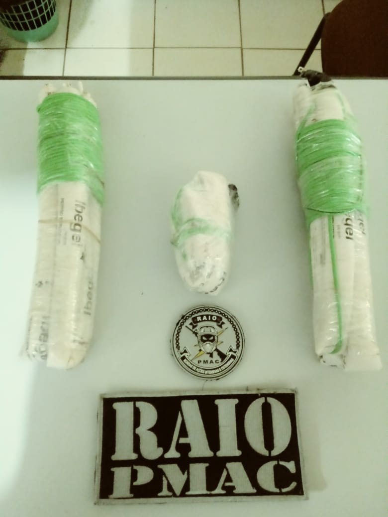 Após denúncia anônima, PM faz nova apreensão de material explosivo em Brasileia