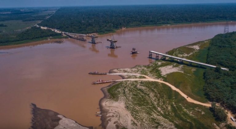 Para ser concluída, ponte sobre o Rio Madeira necessita de mais R$ 12 milhões, informa Dnit