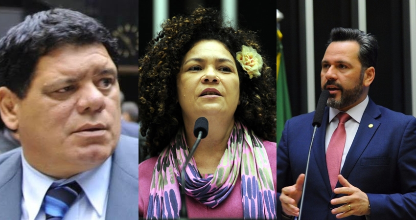 Deputados Flaviano, Perpétua e Alan Rick na Comissão da Reforma da Previdência
