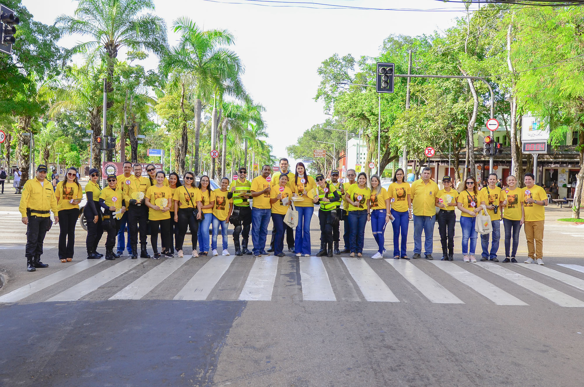 RBTrans encerra atividades do Maio Amarelo em Rio Branco