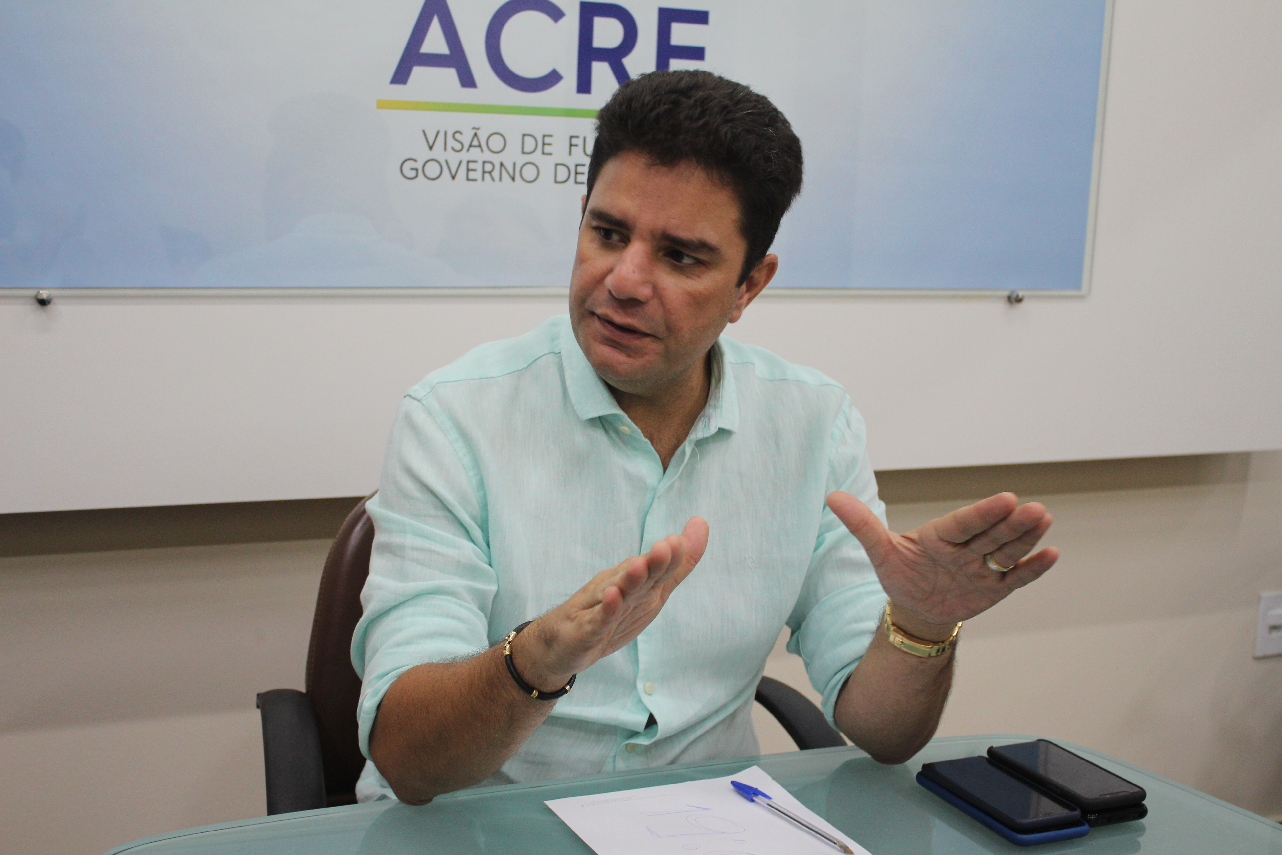 Cameli apresenta novo organograma de seu gabinete no Palácio Rio Branco