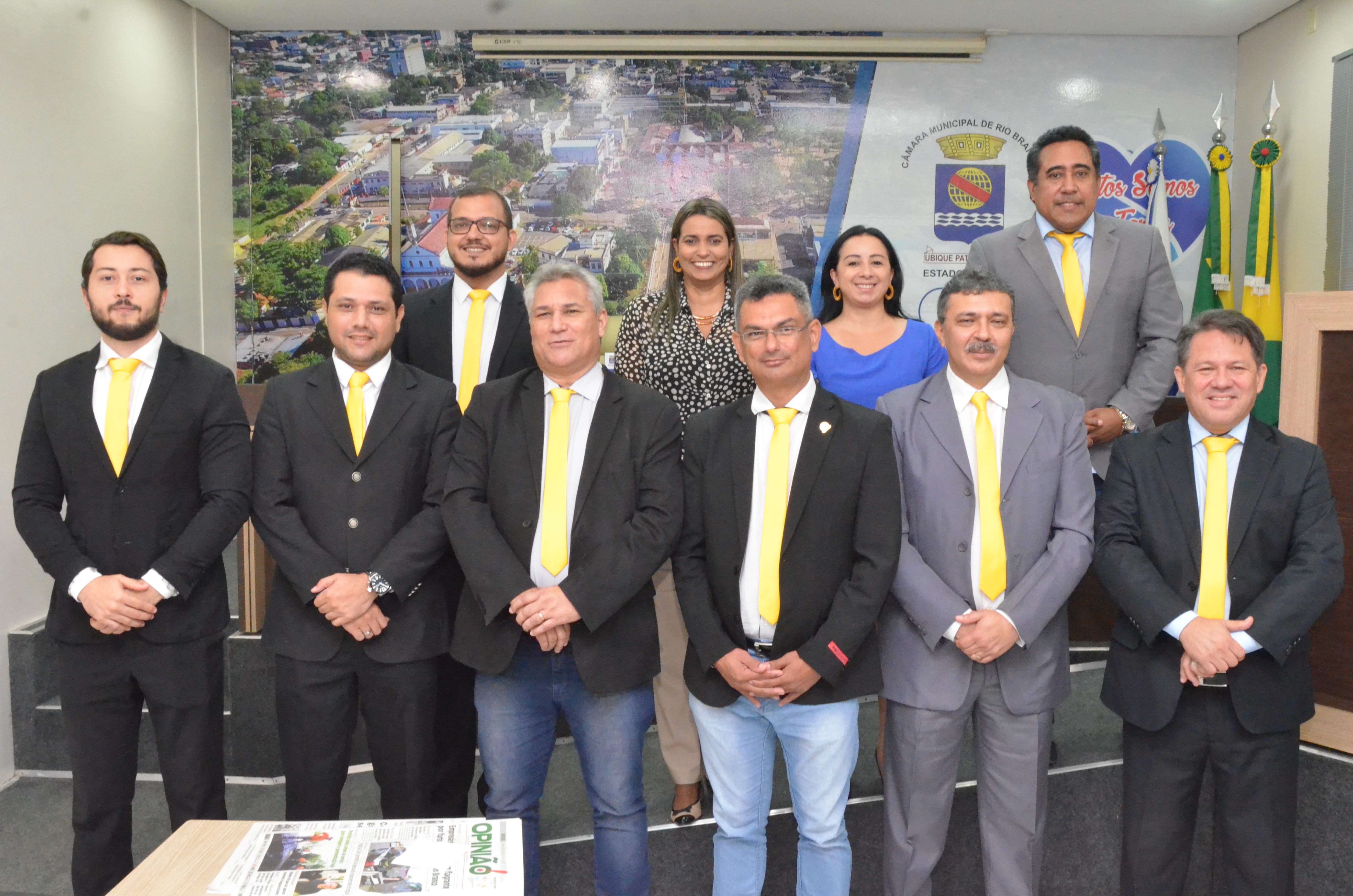 Vereadores de Rio Branco apoiam Maio Amarelo contra suicídio e em favor da atenção no transito
