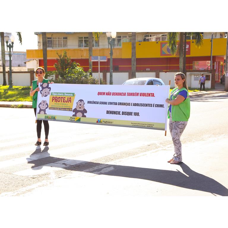 Prefeitura realiza Pit Stop de combate ao abuso e a Exploração Sexual de Crianças e Adolescentes
