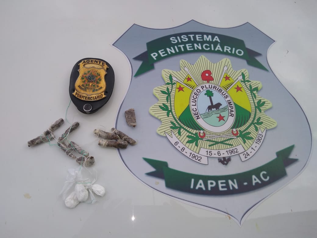 Agentes capturam presidiário que tentava transportar drogas em penitenciária da capital