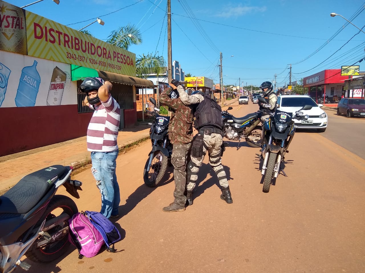 “Caveirão” do Bope vai às ruas do Calafate para combater a violência e impor a ordemd