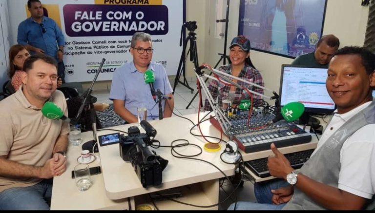 Gladson não participa do Fala Governador e viaja a Manaus para sepultamento do tio