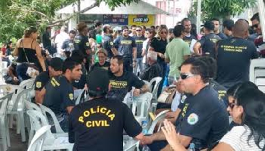 Policiais Civis organizam protesto nesta terça cobrando melhorias para a categoria