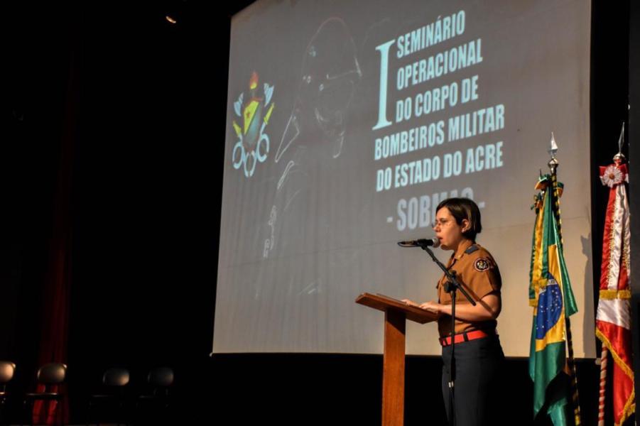 Marcela Sopchaki assume comando do Corpo de Bombeiros em Xapuri