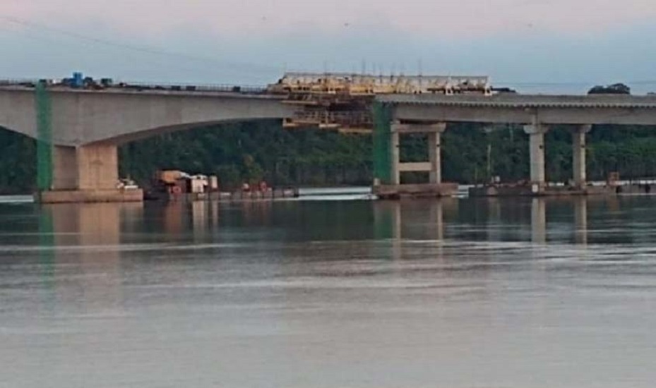 O sonho mais perto: ponte sobre o Rio Madeira executa concretagem final esta semana