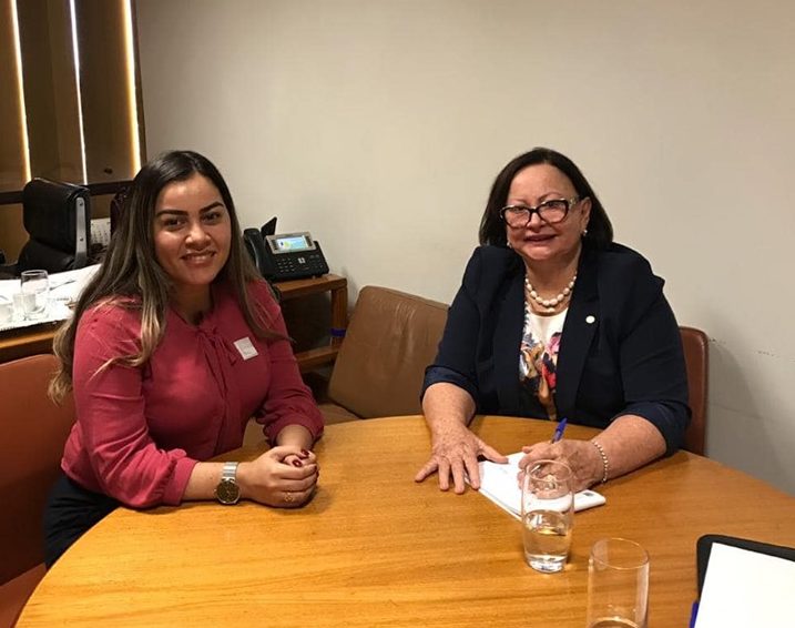 Prefeita Fernanda Hassem busca em Brasília liberação de recursos para Brasileia