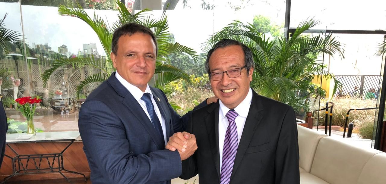 Delegação brasileira chefiada por Márcio Bittar encerra visita oficial ao Peru