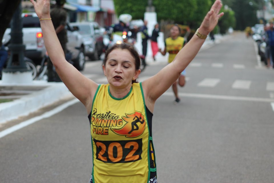 Terceira edição da corrida Brasileia Running Fire teve a participação de 193 atletas
