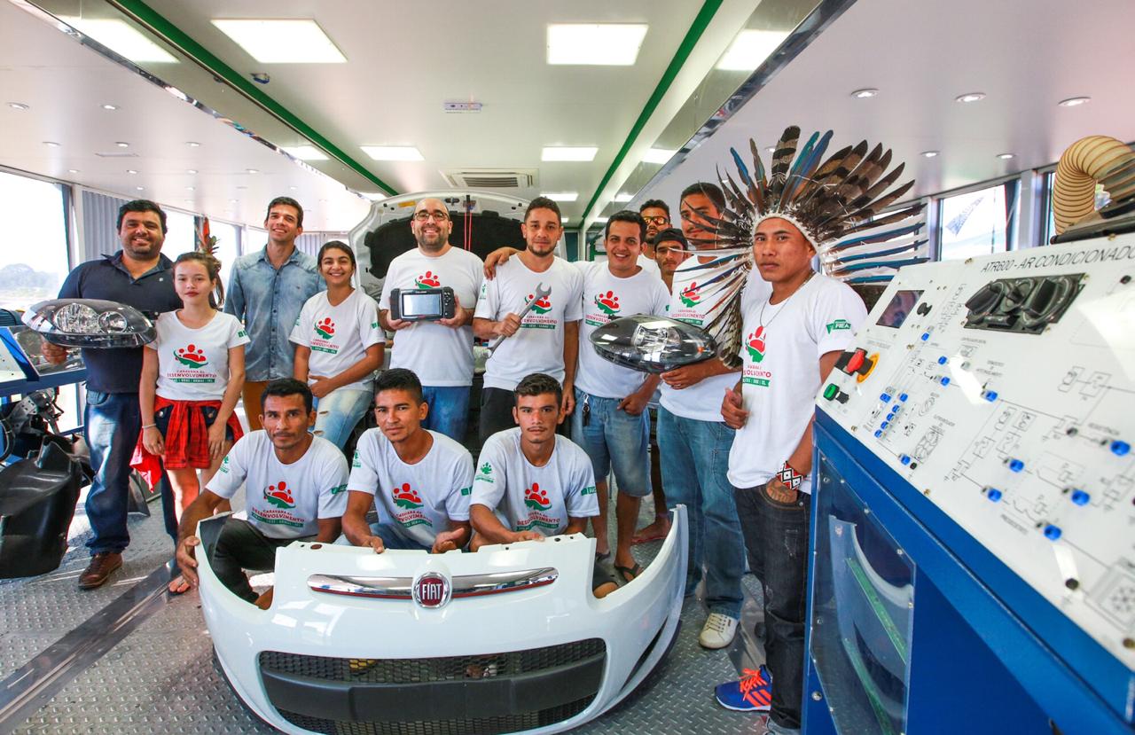 Caravana do Desenvolvimento em Feijó terá certificação de alunos na próxima semana