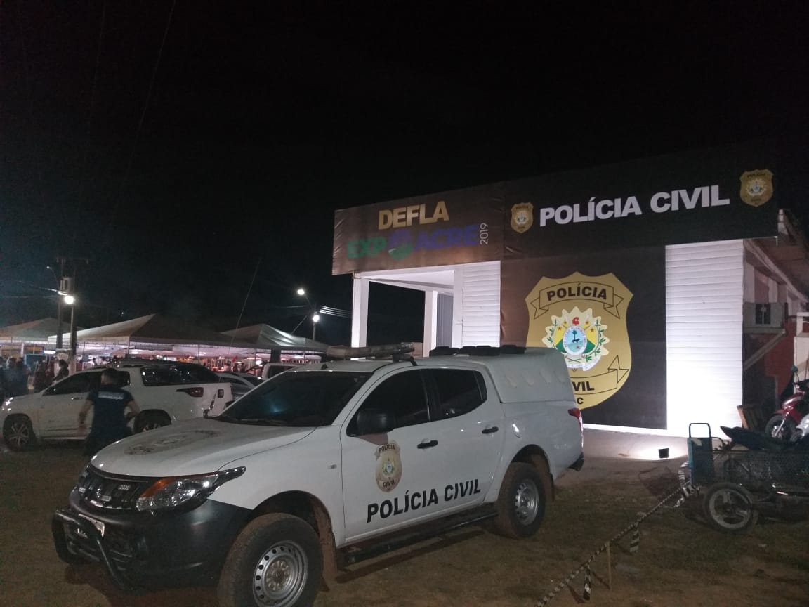 Em três noites, apenas 5 ocorrências foram registradas na ExpoAcre