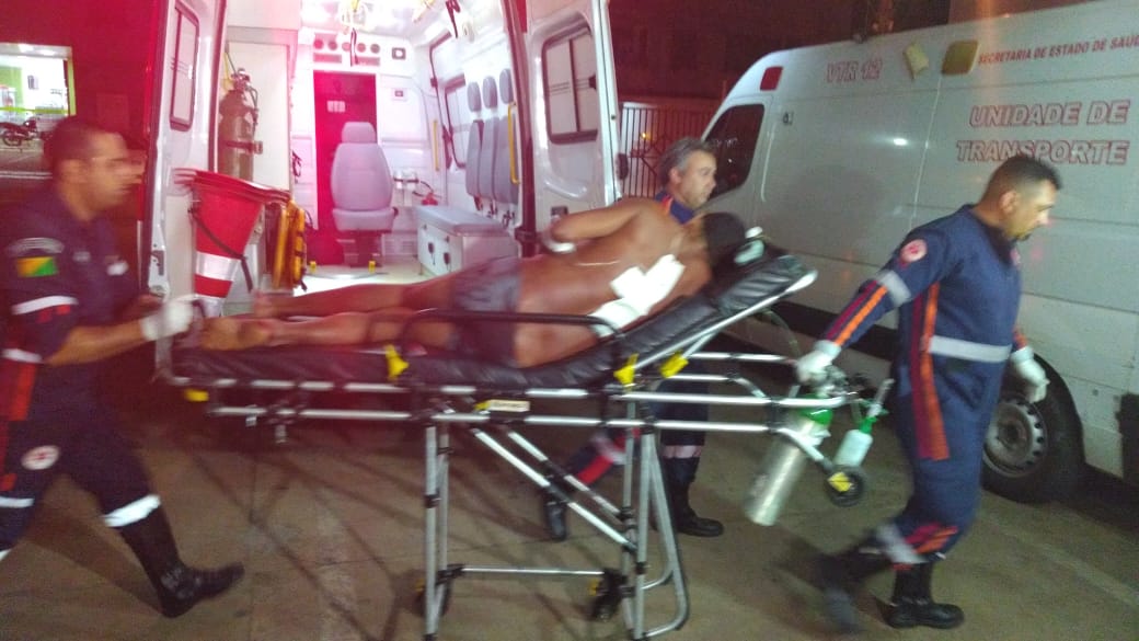 Pedreiro leva tiro nas costas ao tentar fugir de assalto no bairro Canaã