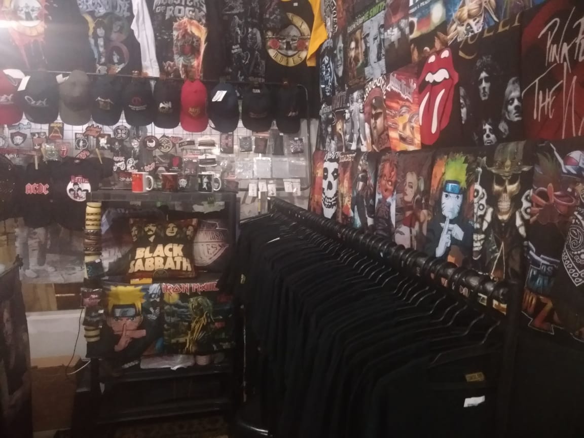 Loja aposta no rock and roll para fazer bons negócios na ExpoAcre