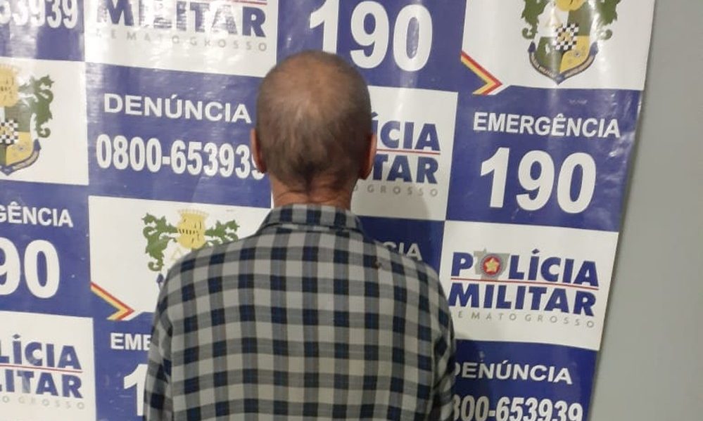 Idoso é detido suspeito de bater na mulher e vítima diz à PM que é agredida há 55 anos