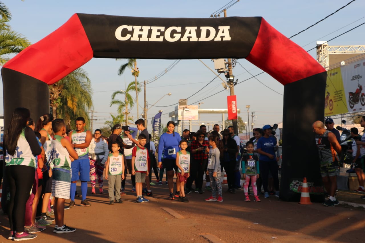 Corrida abre programação de encerramento da ExpoAcre 2019