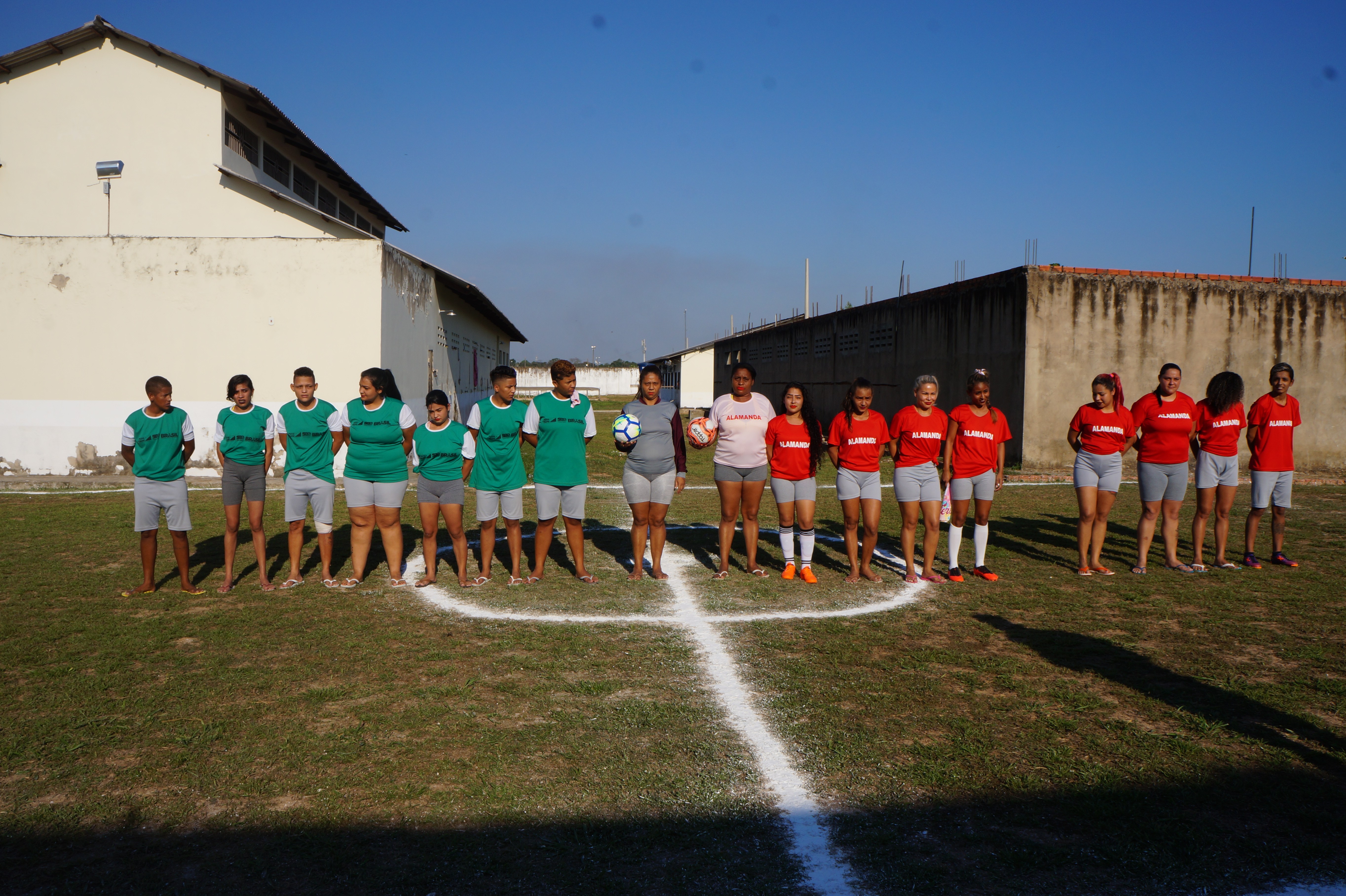Presídio feminino de Rio Branco realiza primeiro campeonato de futebol