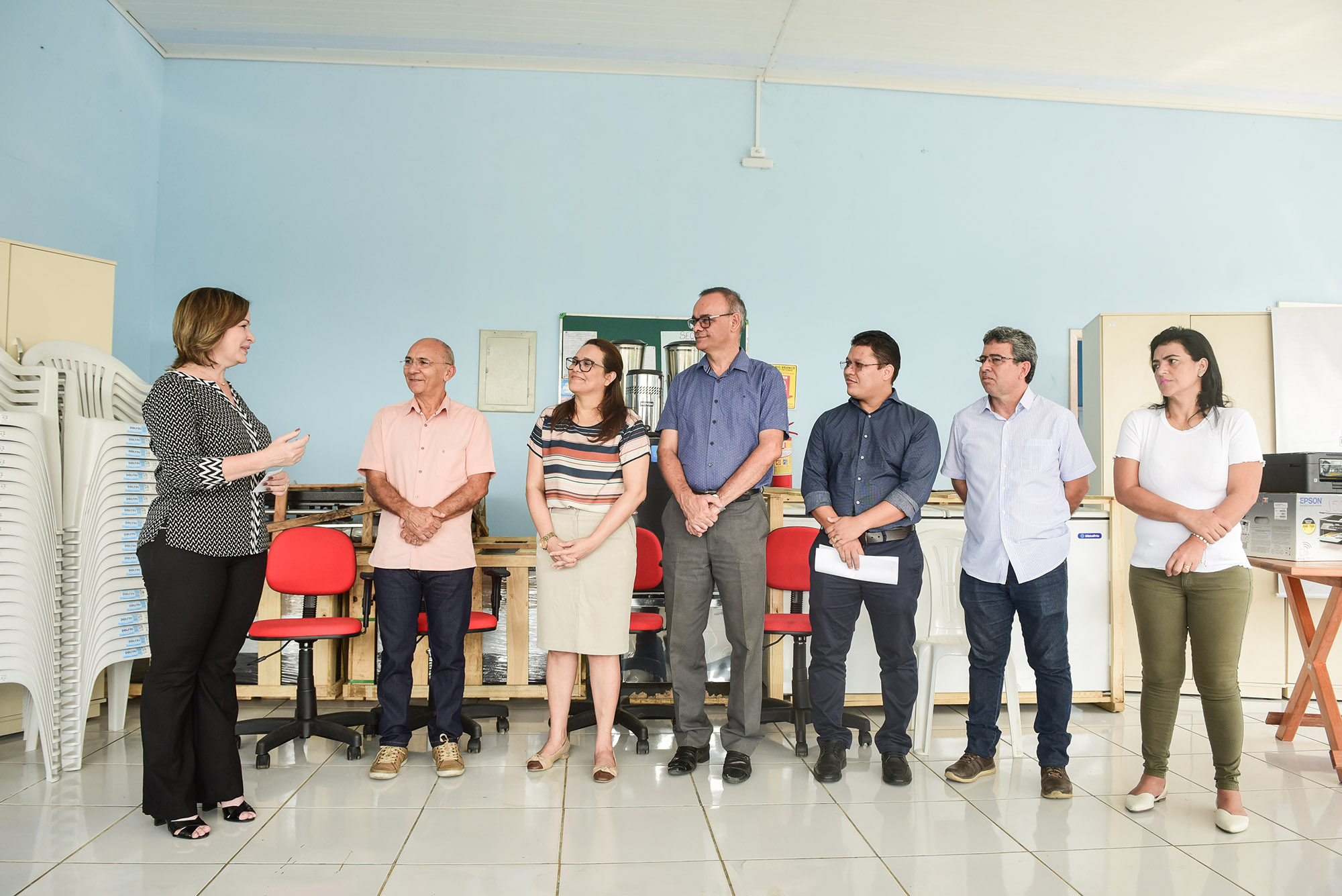 Socorro Neri entrega equipamentos para associação que trata dependentes químicos