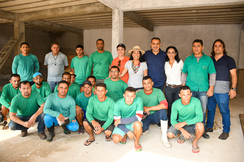 Parceria viabiliza inserção de reeducandos na construção da ExpoJuruá