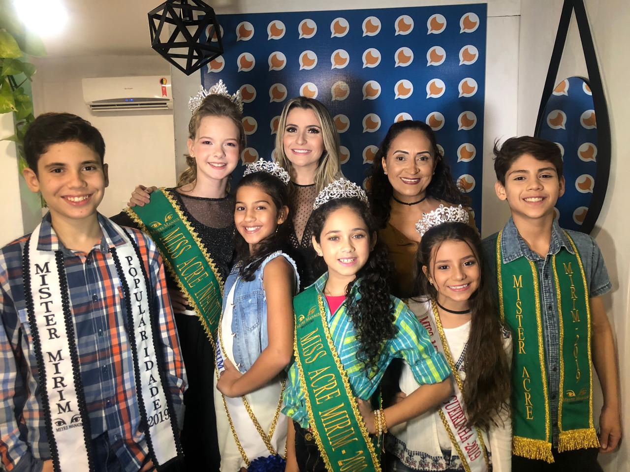Conheça as Misses e os Misters mirins do AC que vão para nacional