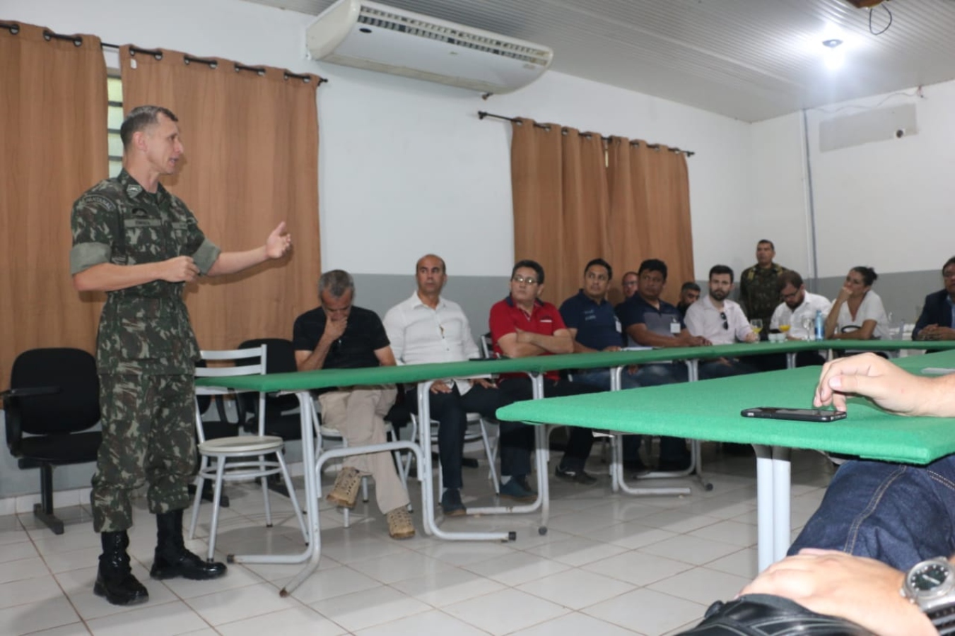 Ministério da Defesa debate proteção de fronteira durante reunião em Epitaciolândia