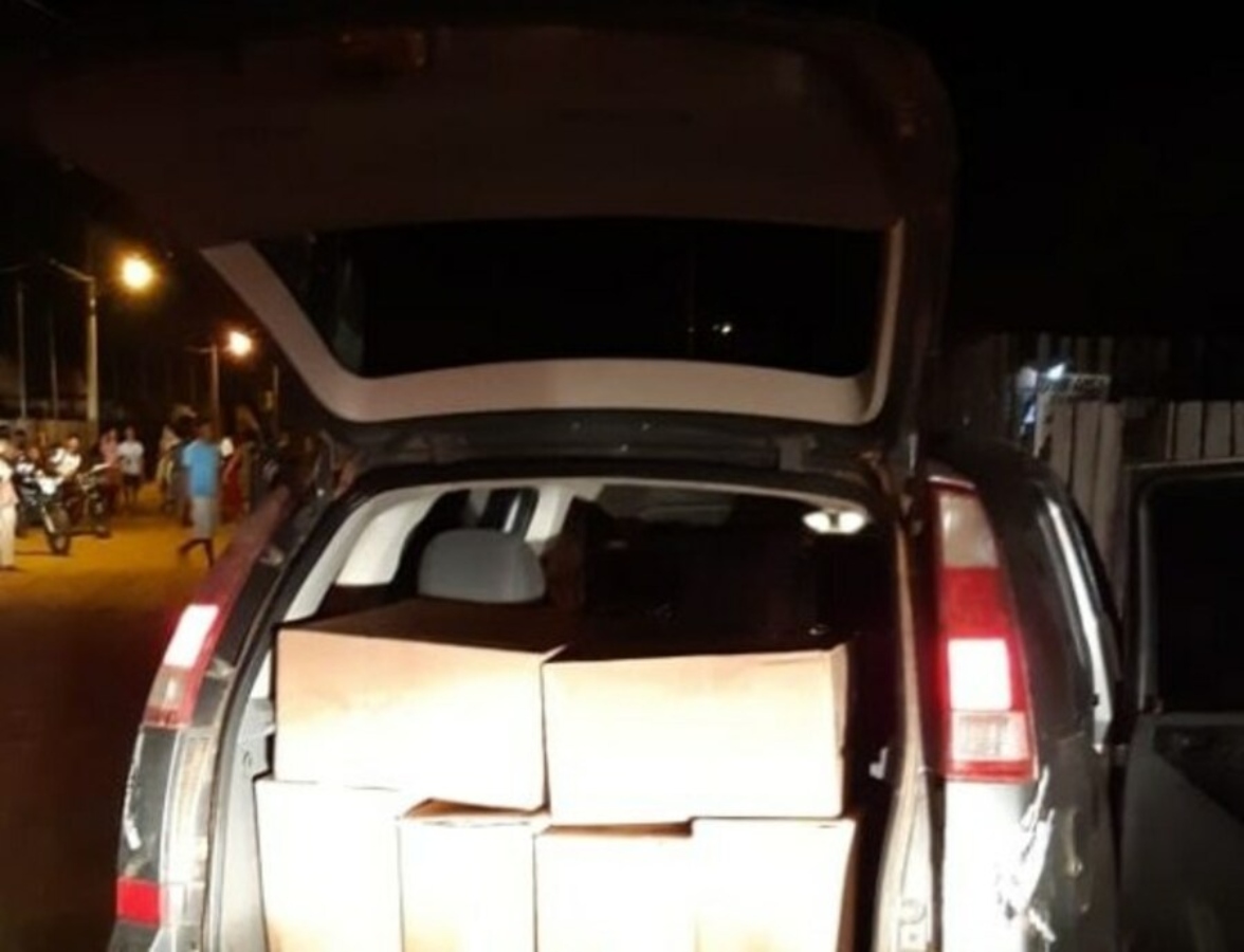 Homem é preso com quase 700 pacotes cigarro estrangeiro