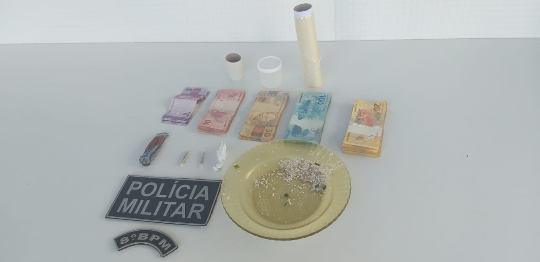 Homem é preso com droga e dinheiro em Sena Madureira
